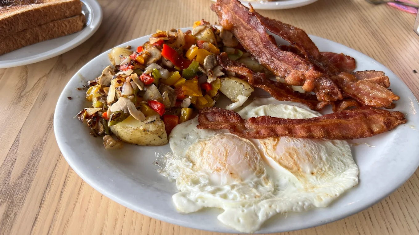 Homemade dish at Main Street Cafe